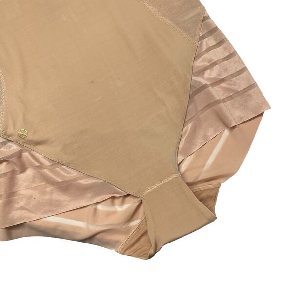 Honeylove Shapewear Queen Brief Nude 3X Hourglass Double Knit - Picture 3 of 8